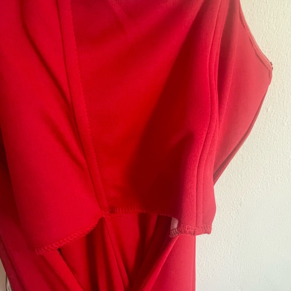 NWT Red strapless dress 💃 by Xscape size 12 Made in the USA - Picture 8 of 15